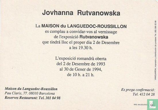 Maison du Languedoc-Roussillon - Jovhanna Rutvanowska - Bild 2
