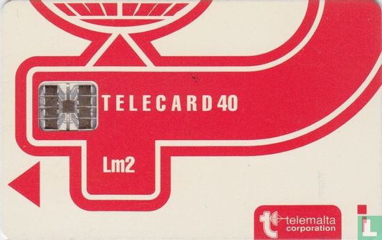 Telecard 40 units - Afbeelding 1