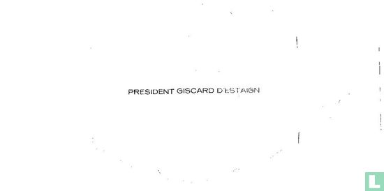 Président Giscard d'Estaign - Afbeelding 2