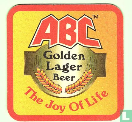 ABC golden lager beer