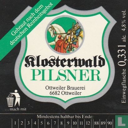 Klosterwald Pilsner