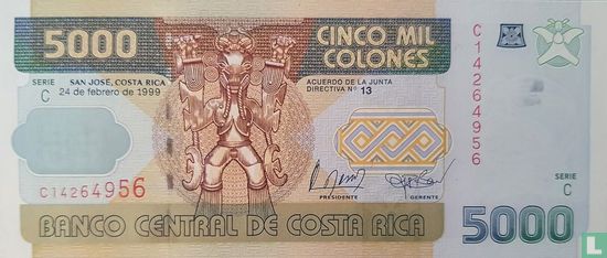 Costa Rica 5000 Colones - Image 1