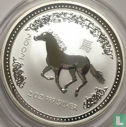 Australië 2 dollars 2002 "Year of the Horse" - Afbeelding 1