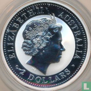Australië 2 dollars 2003 "Year of the Goat" - Afbeelding 2