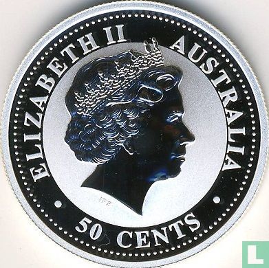 Australië 50 cents 2002 "Year of the Horse" - Afbeelding 2
