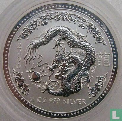 Australia 2 dollars 2000 "Year of the Dragon" - Image 1