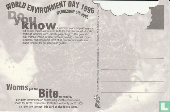 00839 - World Environment Day 1996 - Afbeelding 2