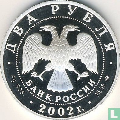 Russia 2 rubles 2002 (PROOF) "Scorpio" - Image 1