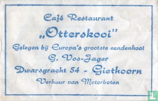 Café Restaurant " Otterskooi" - Image 1