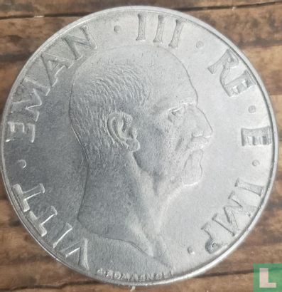Italy 50 centesimi 1940 (slightly magnetic) - Image 2
