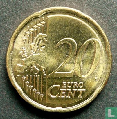 Germany 20 cent 2022 (J) - Image 2