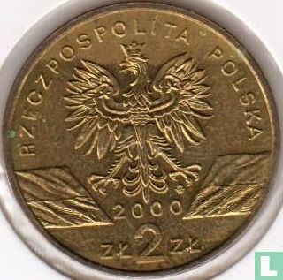Polen 2 zlote 2000 "Hoopoe" - Afbeelding 1