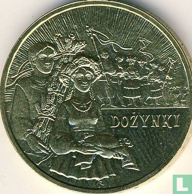 Polen 2 zlote 2004 "Traditional customs and rituals - Dozynki" - Afbeelding 2