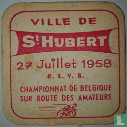 Speciale Belge Bayard / St Hubert 1958 - Image 1