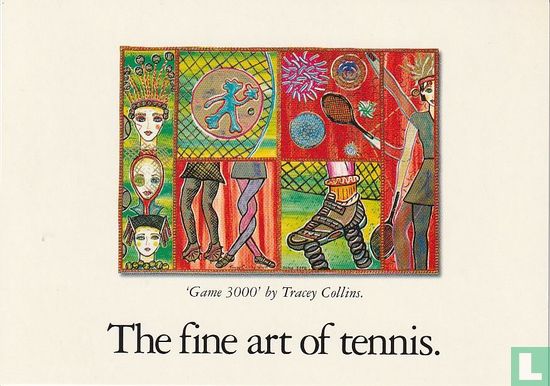 P313 - Heineken Open "The fine art of tennis"  - Afbeelding 1