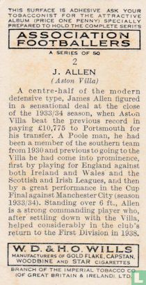 J. Allen (Aston Villa) - Image 2