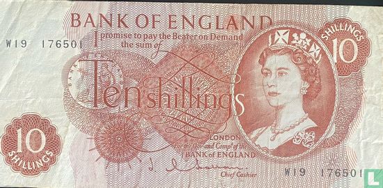 Royaume-Uni 10 shillings - Image 1