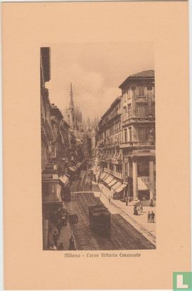 Milano - Corso Vittorio Emanuele - Cartoline Cartes Postales Ansichtskarte Postcard - Image 1