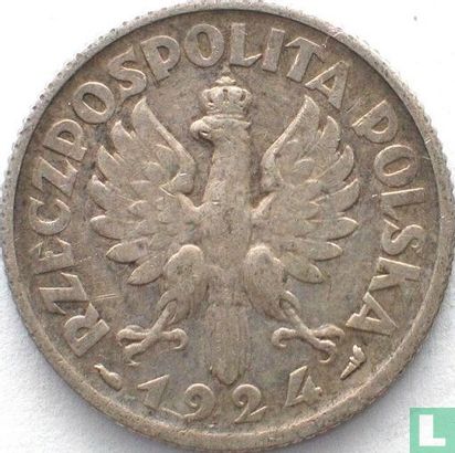 Poland 1 zloty 1924 - Image 1