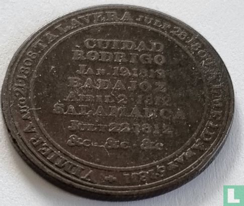Lower Canada  ½ penny  (Wellington Peninsular token to Madrid)  1812 - Image 2