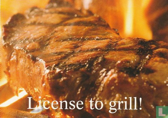 17034 - Block House "License to grill!" - Afbeelding 1
