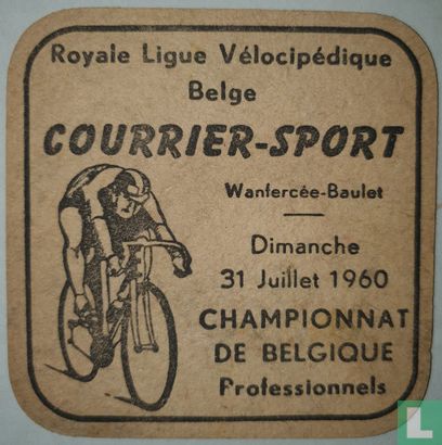 Speciale Belge / Royale Ligue Vélocipédique Belge Courrier-Sport Wanfercée-Baulet - Afbeelding 1