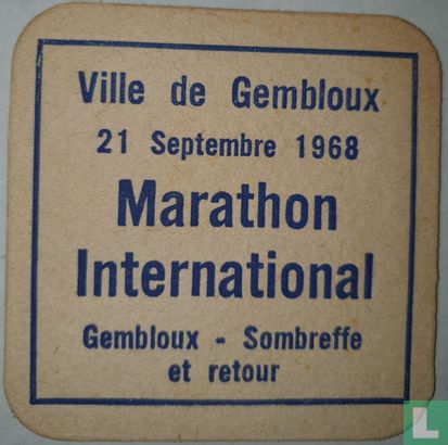 Teck Ale / Marathon Gembloux 1968 - Afbeelding 1