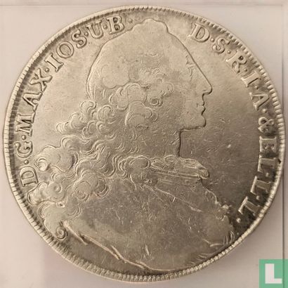 Bavaria 1 thaler 1763 (type 2 - without A) - Image 2