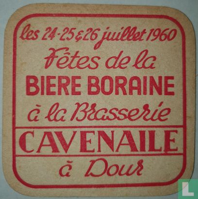Double Moine / fêtes de la bière Boraine Dour 1960 - Afbeelding 1