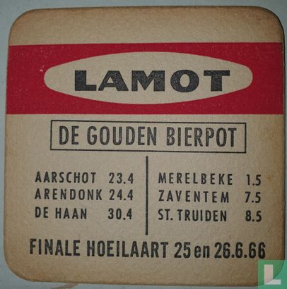 Lamot De Gouden Bierpot 1966