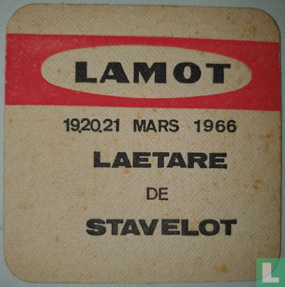 Lamot / Laetare de Stavelot 1966