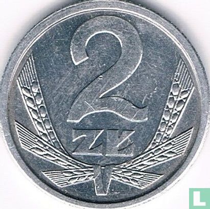 Poland 2 zlote 1989 - Image 2
