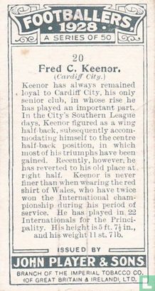 F. C. Keenor (Cardiff City) - Afbeelding 2