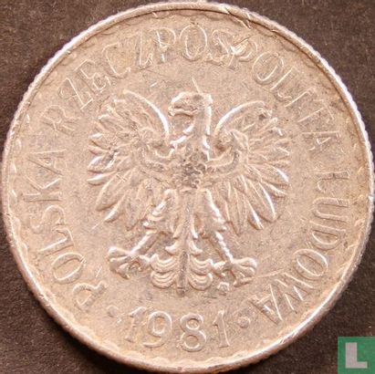 Pologne 1 zloty 1981 - Image 1