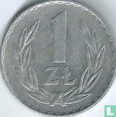 Pologne 1 zloty 1974 - Image 2