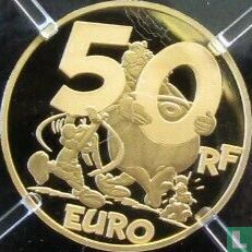 France 50 euro 2022 (PROOF) "Asterix" - Image 2