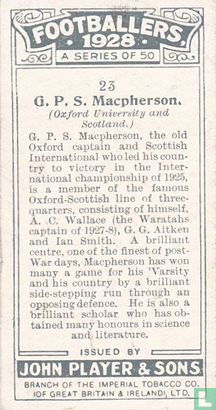 G. P. S. Macpherson (Oxford University and Scotland) - Afbeelding 2