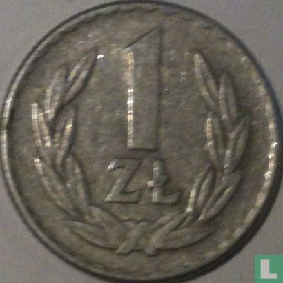 Pologne 1 zloty 1965 - Image 2