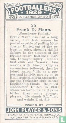 F. D. Mann (Manchester United) - Afbeelding 2