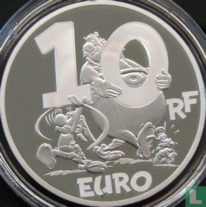 Frankrijk 10 euro 2022 (PROOF - type 2) "Asterix" - Afbeelding 2