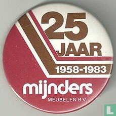 Mijnders Meubelen B.V. - 25 jaar - 1958-1983