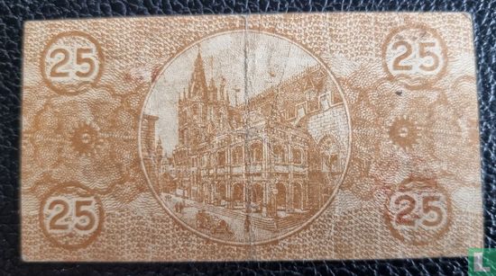 Cologne, ville - 25 pfennigs (2) 1920 - Image 2