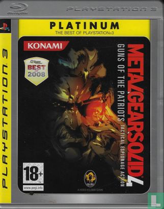 Metal Gear Solid 4: Guns of the Patriots (Platinum) - Image 1