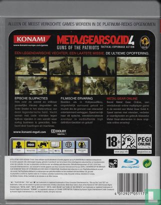 Metal Gear Solid 4: Guns of the Patriots (Platinum) - Afbeelding 2