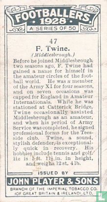 F. Twine (Middlesbrough) - Image 2