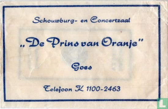 Schouwburg en Concertzaal "De Prins van Oranje" - Image 1