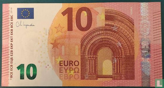 Eurozone 10 Euro W - B - Afbeelding 1