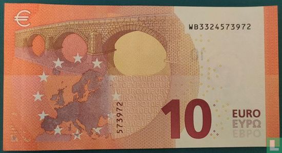 Eurozone 10 Euro W - B - Afbeelding 2