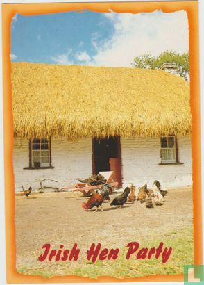 Irish Hen Party Ireland Postcard - Image 1