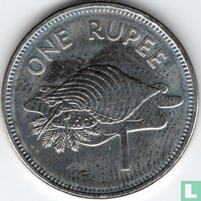 Seychelles 1 rupee 2010 (acier nickelé) - Image 2
